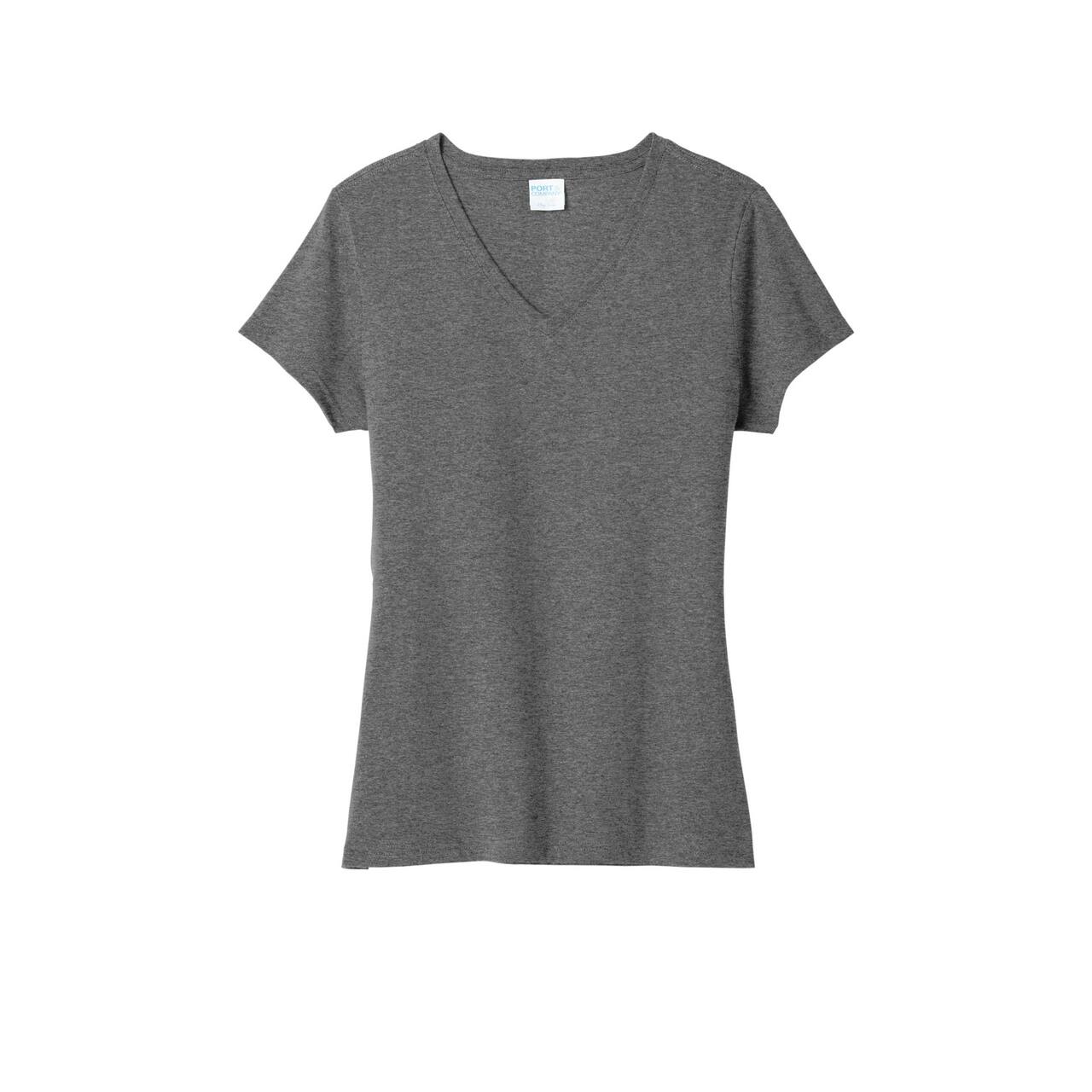 Port & Company® Women's Tri-Blend V-Neck T-Shirt